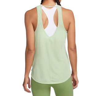 Débardeur Vert Femme Nike Breathe vue 2