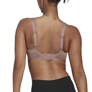 Brassière d'Entraînement Mauve Femme Adidas Tlrdim Luxe vue 2