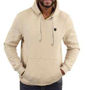 Sweat à Capuche Beige Homme Redskins Makit Poster pas cher