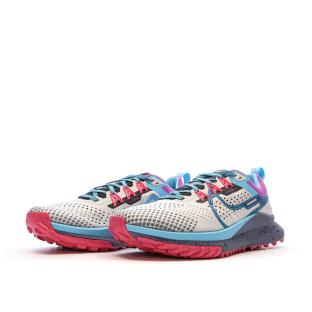 Chaussures de Trail Blanc/Bleu Femme Nike Pegasus Trail 4 vue 6