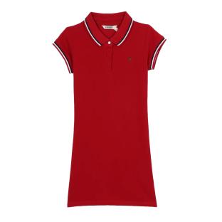 Robe Polo Rouge Fille Kaporal LUCY vue 2