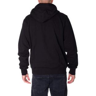 Sweat à Capuche Noir Homme Diesel Hood Division vue 2