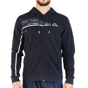 Sweat à Capuche Marine Homme Kappa Gadio Graphik pas cher