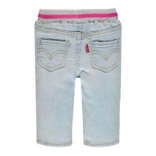 Jean Bleu Fille Bébé Levi's 1EA187 vue 2