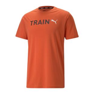 T-shirt Orange Homme Puma Train pas cher