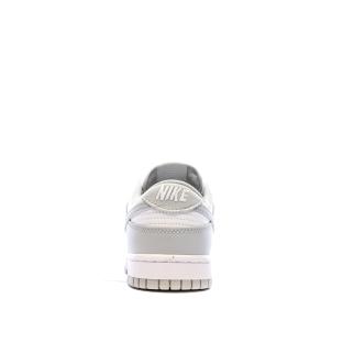 Baskets Blanches/Grises Homme Nike Dunk Low Retro vue 3