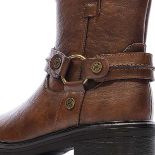 Bottines Marrons Femme Chattawak CIELO vue 7