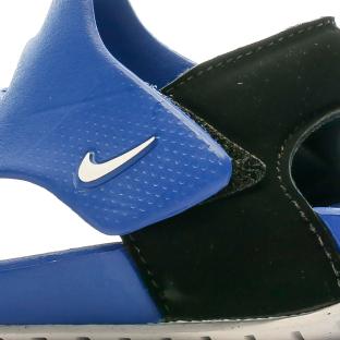 Sandales Bleu/Noir Garçon Nike Sunray vue 7
