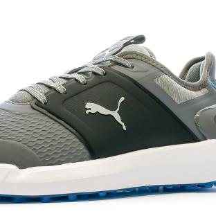 Chaussures de golf Grise/Noir/Bleu Homme Puma Ignite vue 7