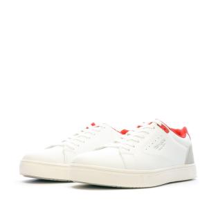 Baskets Blanches/Rouge Homme Teddy Smith 1642 vue 6