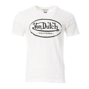 T-shirt Blanc Homme Von Dutch OG2 pas cher