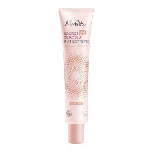 BB crème certifiée bio Source de Roses teinte claire Melvita 40ml pas cher