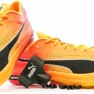 Chaussures d'Athlétisme Jaune/Orange Homme Puma Evospd Long vue 7