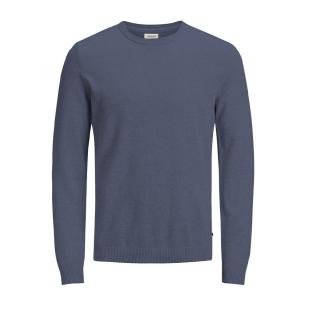 Pull Bleu Homme Jack & Jones Basic Knit pas cher