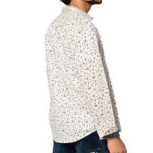 Chemise Blanche à Motifs Homme Kaporal KEVYH24 vue 2