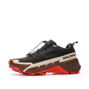 Chaussures de randonnée Noir/Rouge Homme Salomon Cross Hike pas cher