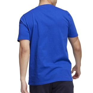 T-shirt Bleu Roi Homme Adidas HK9174 vue 2