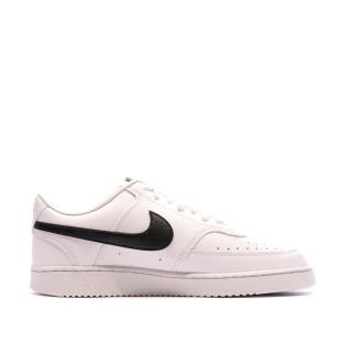 Baskets Blanc/Noir Homme Nike Court Vision Low vue 2