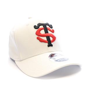 Casquette Blanche Homme New Era Stade Toulousain vue 2