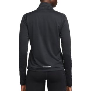 Pull 1/4 de zip Noir Femme Nike Pacer vue 2