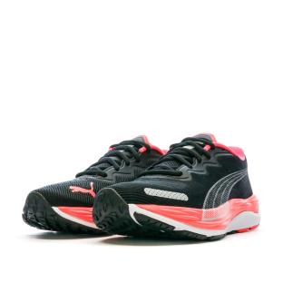 Chaussures de Running Noir/Rose Puma Velocity Nitro 2 vue 6