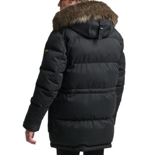 Parka Noir Homme Superdry Chinook vue 2