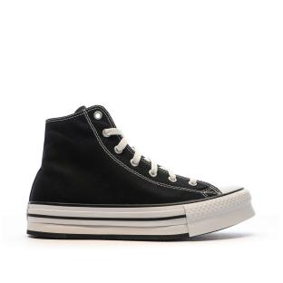 All Star Baskets Montantes Noires Femme Converse vue 2