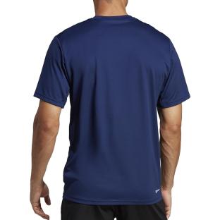T-shirt Marine Homme Adidas Base IC7429 vue 2