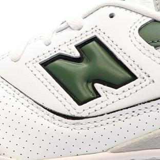 Baskets Blanc/Vert Homme New Balance 550 vue 7