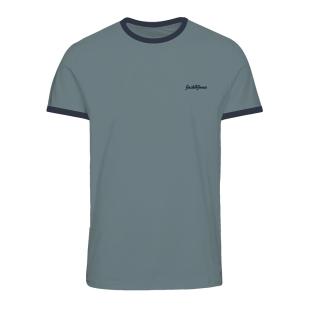 T-shirt Bleu/Vert Homme Jack & Jones Ortango pas cher