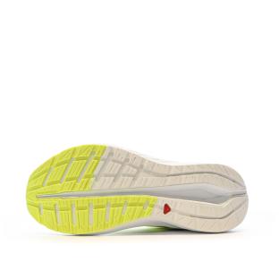 Chaussures de Running Jaune Fluo Homme Salomon Aero Blaze vue 5