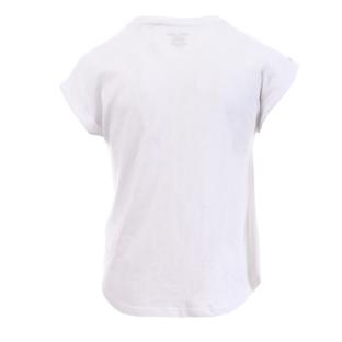 T-shirt Blanc Fille Teddy Smith Tobalu vue 2