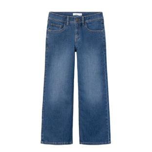 Jean Loose Bleu Foncé Fille Name it Wide 4263 pas cher