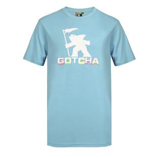 T-shirt Bleu Clair Homme Gotcha Fishman pas cher