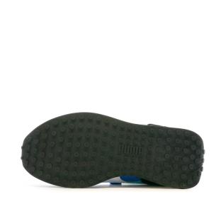 Baskets Noires/Bleu Garçon Puma Future Rider vue 5