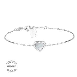 Bracelet Coeur Blanc Clio Blue Angel pas cher