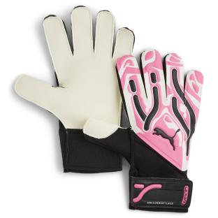 Gants de gardien de football Blanc/Rose Mixte Puma Ultra Pro RC pas cher