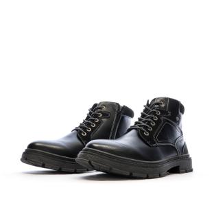 Boots Noir Homme Kaporal Fitron vue 6