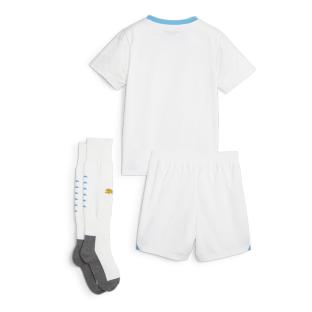 OM Mini-Kit Blanc/Bleu Garçon Puma 23/24 vue 2