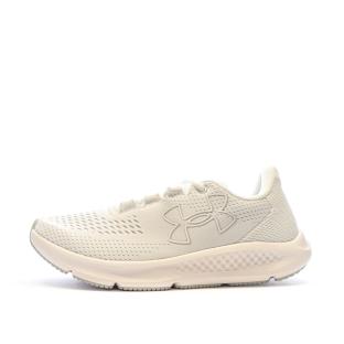 Chaussures de Running Beige Femme Under Armour Charged Pursuit pas cher