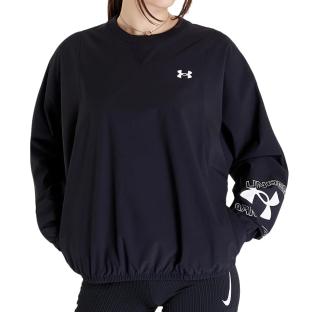 Sweat Noir Femme Under Armour Graphic Crew pas cher