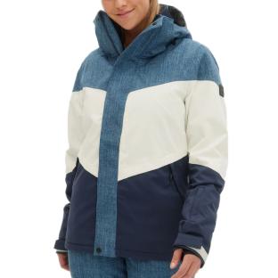 Manteau de ski Blanc/Bleu Femme O'Neill Coral pas cher