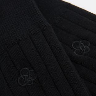 x1 Paire de Chaussettes Noir Homme SUPERDRY Core Rib Sock vue 2