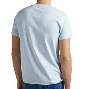T-shirt Bleu Homme Pepe jeansKerman vue 2