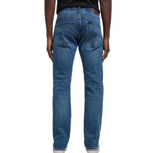 Jean Slim Bleu Homme Lee Marset vue 2