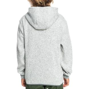 Sweat à capuche Gris Garçon Quiksilver Kellerzipy vue 2