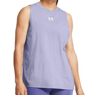 Débardeur Mauve Femme Under Armour Campus pas cher