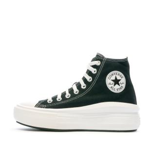 Baskets Noir Femme Converse Move pas cher