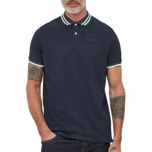 Polo Vert Homme Pepe jeans Larry pas cher