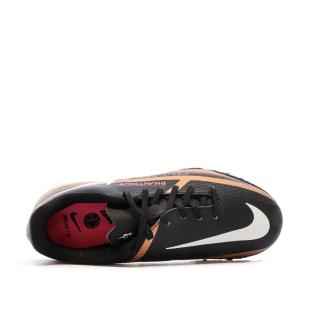 Chaussures de Foot Noir/Bronze Junior Nike Phantom GT2 Academy TF vue 4